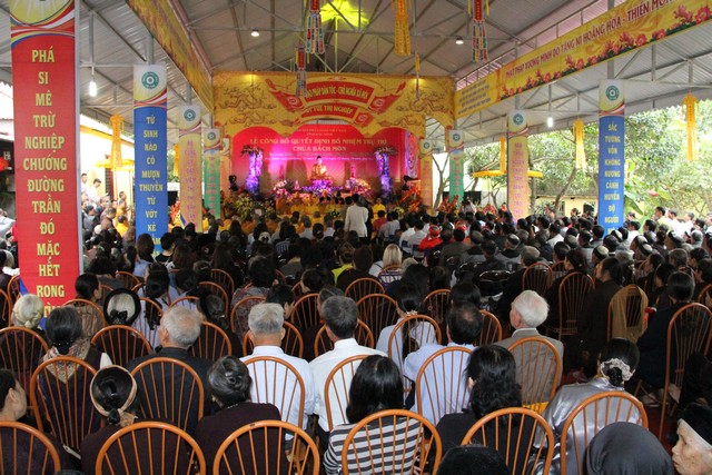 Bắc Ninh: Lễ công bố quyết định Bổ nhiệm trụ trì chùa Bách Môn