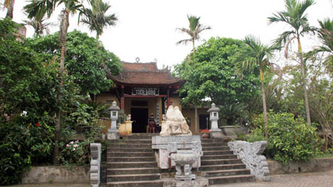 Di tích Quốc gia Tiên Động, nơi thờ Thủ lĩnh Nguyễn Quang Bích và nghĩa binh.