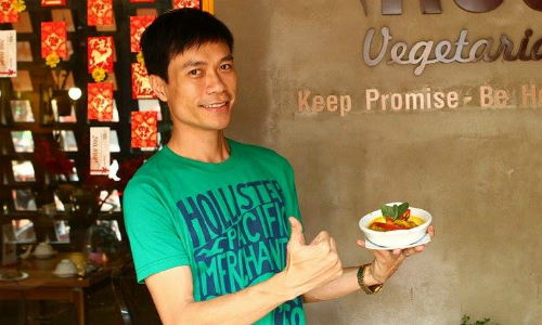 Cựu ca sĩ Dao Vỹ Chí đang dự tính mở nhà hàng chay thứ hai chỉ sau một năm kinh doanh