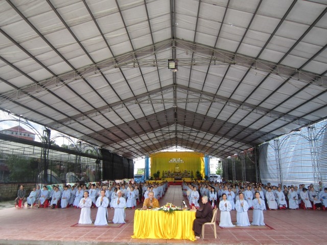 Đại lễ cầu siêu thai nhi sản nạn tại chùa Từ Xuyên Thái Bình