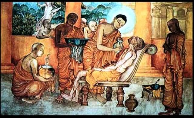 Đức Phật còn là một vị thầy thuốc đúng nghĩa chữa trị cả thân bệnh nữa