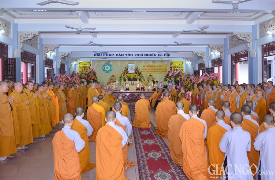 TP.Hồ Chí Minh: Lễ tưởng niệm lần thứ 21 Đức đệ nhất Pháp chủ GHPGVN