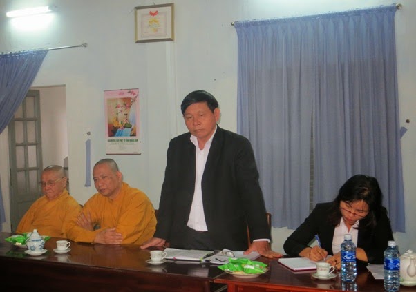 Quảng Nam: Ban Tôn Giáo tỉnh thăm và làm việc với ban Thường trực BTS PG tỉnh