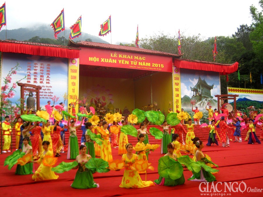 Quảng Ninh: Tưng bừng khai hội xuân Yên Tử