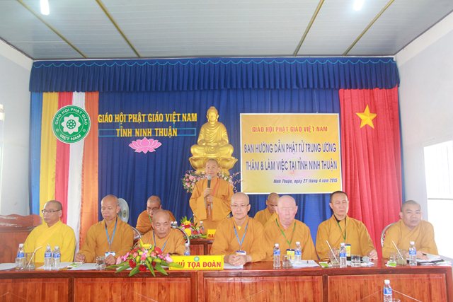 BHDPT TW thăm và làm việc tại tỉnh Ninh Thuận