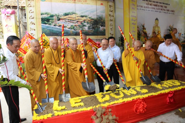Nghệ An - Lễ bổ nhiệm Trụ trì và động thổ khởi công xây dựng chùa Diệc