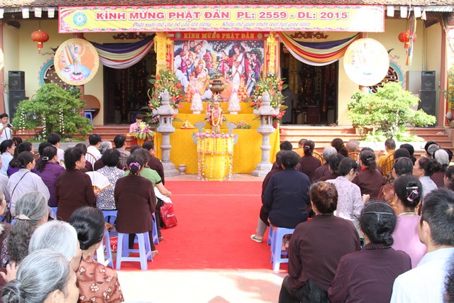 Hà Nội: Chùa Duệ Tú tổ chức Đại lễ Phật đản 2559-2015