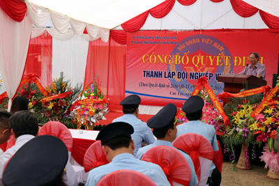 Đồng chí Nguyễn Văn Bình phát biểu chỉ đạo buổi lễ
