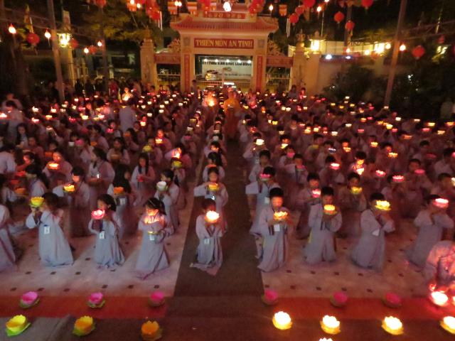 Lâm Đồng: Lễ tri ân cha mẹ khóa tu “Tâm hiếu hạnh”