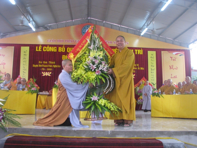 Lễ công bố qyết định bổ nhiệm trụ trì chùa Bảo Lâm