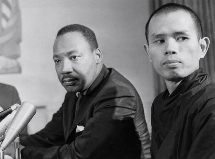 Cố mục sư Martin Luther King và Thiền sư Nhất Hạnh