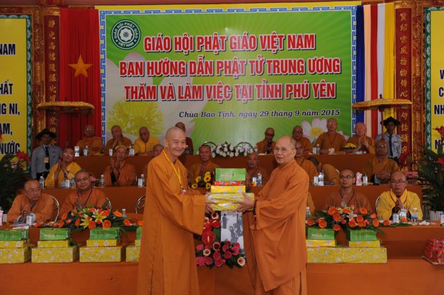 Ban HDPT T.Ư làm việc tại Phú Yên, Bình Định