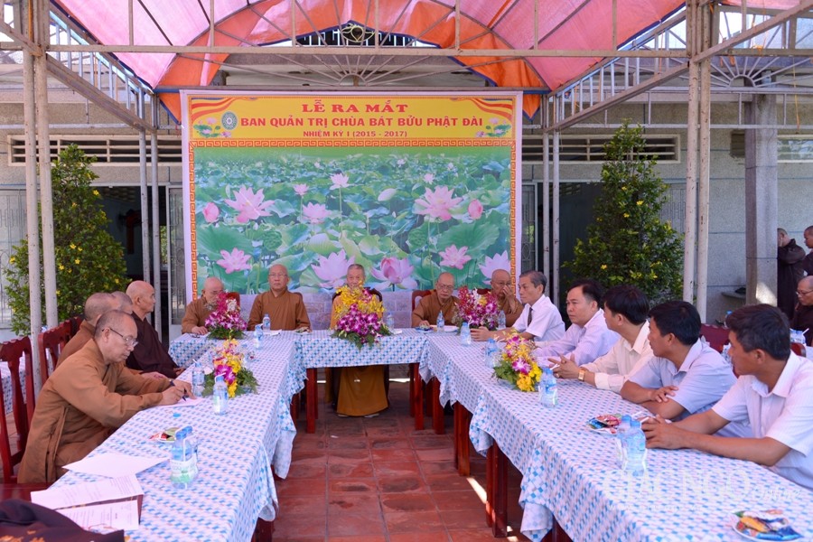 TP.HCM: Ra mắt Ban Quản trị chùa Bát Bửu Phật Đài