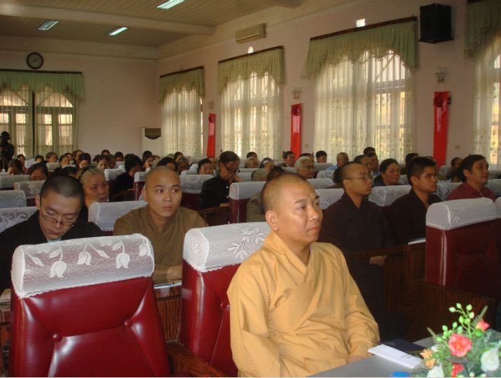 Lạng Sơn: Lãnh đạo Phật giáo tỉnh tham dự Hội nghị phổ biến các văn bản pháp luật về tôn giáo năm 2015