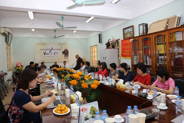 Hà Nội: Họp báo công bố vở cải lương “Vua Phật”