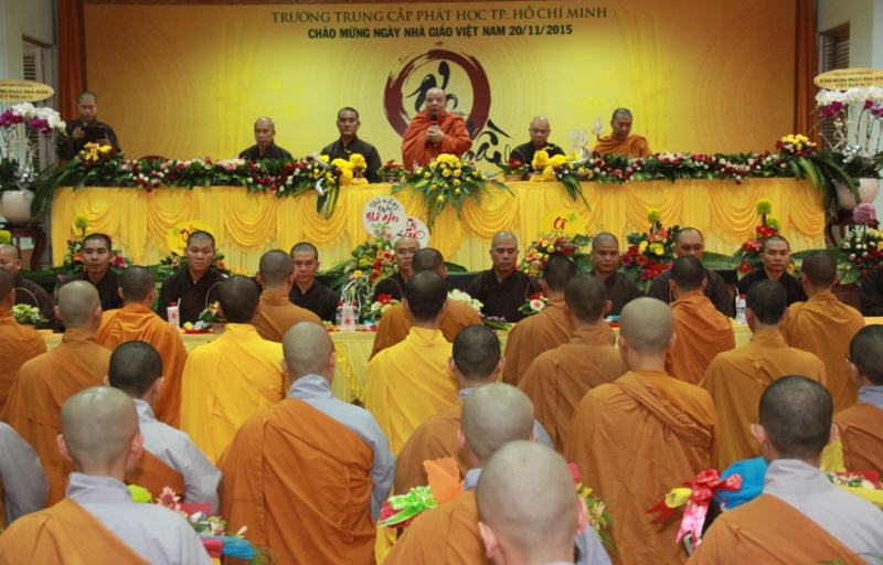 TP.HCM: Lễ hội tri ân tại Trường Cao Trung Phật học