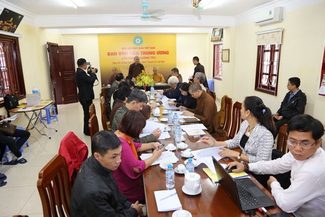 Hà Nội: Ban văn hóa T.Ư họp trù bị triển khai 4 đề án đặc trưng Văn hóa Phật giáo Việt Nam