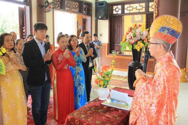 Đà Nẵng: Lễ hằng thuận tại chùa Hải Hội