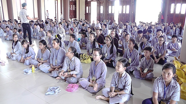 Đà Nẵng: Khóa tu hè dành cho 300 bạn trẻ