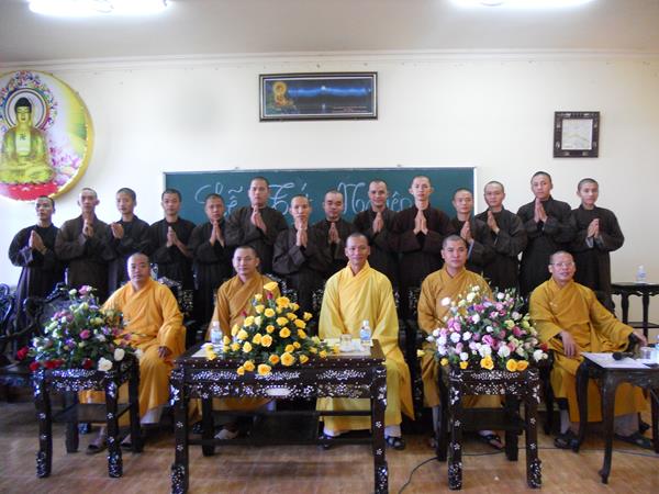 Lễ tốt nghiệp lớp sơ cấp Phật học huyện Diên Khánh