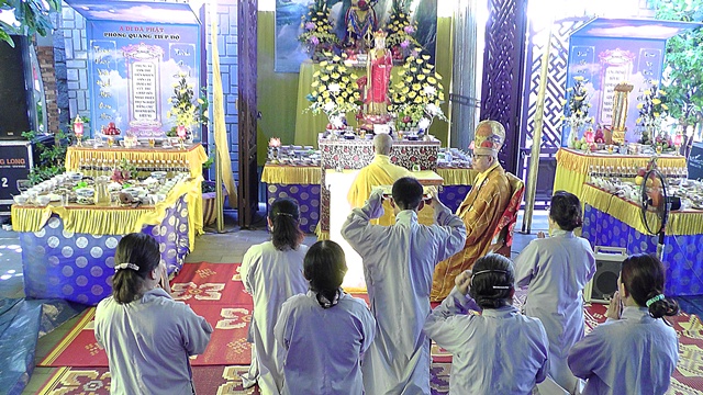 Đại Lễ Cầu siêu, bạt độ, chẩn tế tại chùa Phục Đán TP Đà Nẵng