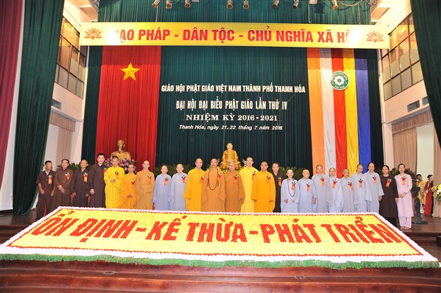 Phật giáo TP.Thanh Hóa tiến hành Đại hội lần IV