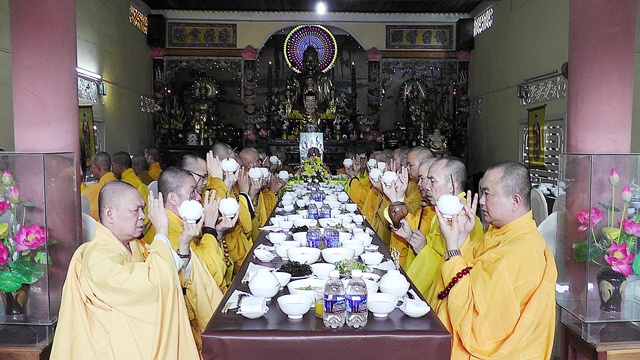 Đà Nẵng: Trai đàn cầu siêu- Pháp Hội Trai Tăng cúng dường tại chùa Minh Phước