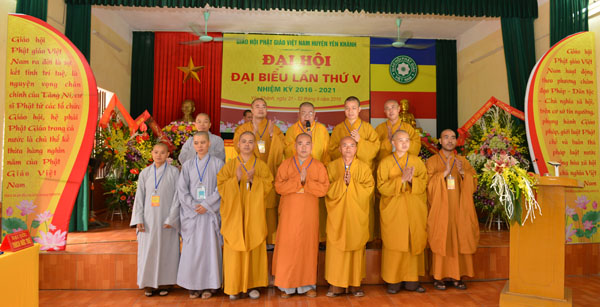 Ninh Bình: Đại hội Đại biểu Phật giáo nhiệm kỳ 2016-2021 của các huyện - Thành phố
