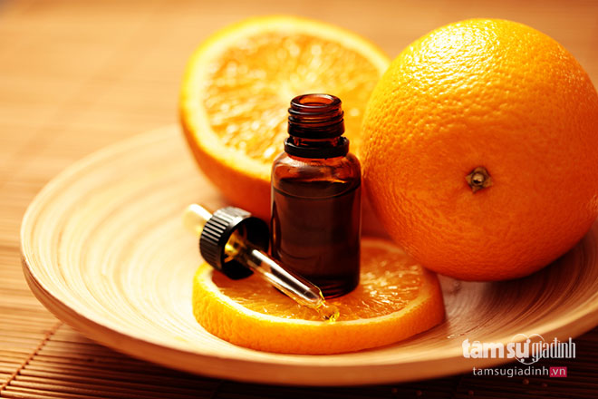8 tác dụng tuyệt vời của tinh dầu cam với sức khỏe