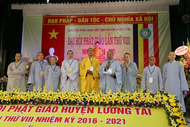 Bắc Ninh: Đại hội đại biểu Phật giáo huyện Lương Tài lần thứ VIII