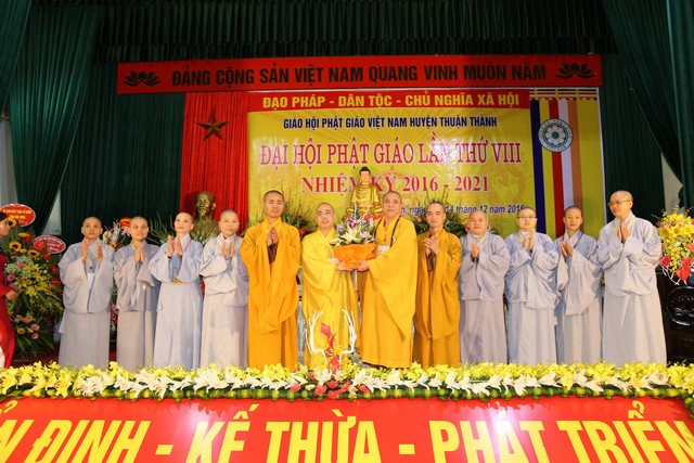 Bắc Ninh: Đại hội đại biểu Phật giáo huyện Thuận Thành lần thứ VIII