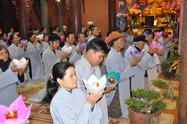 Lạng Sơn: Chùa Thành tổ chức Lễ Khánh Đản Đức Phật A Di Đà