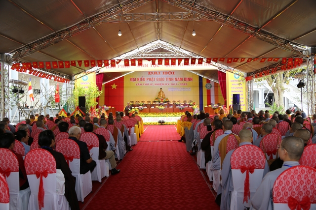Phiên trù bị Đại hội Phật giáo tỉnh Nam Định lần IX