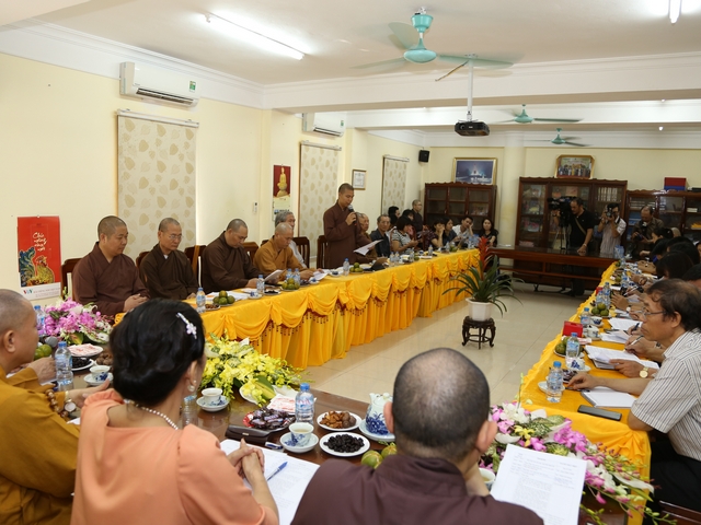 Hà Nội: Tọa đàm "Phối hợp quản lý, bảo tồn, phát huy di sản văn hóa Phật giáo Việt Nam"
