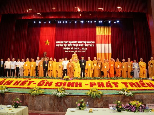 Trọng thể tổ chức Đại hội Phật giáo tỉnh Nghệ An lần thứ II