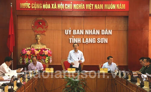 UBND tỉnh họp phiên thường kỳ tháng 5 (kỳ 2): Thảo luận một số nội dung quan trọng