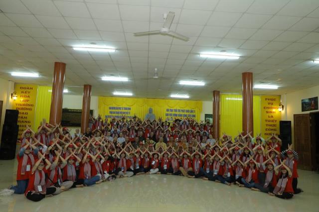 Cần Thơ: Tổ chức lễ ra quân tình nguyện viên Hội trại tuổi trẻ Phật giáo