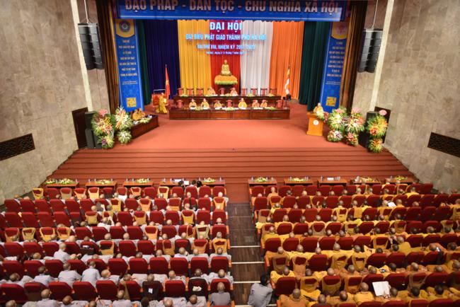 Phiên nội bộ Đại hội đại biểu Phật giáo Tp. Hà Nội nhiệm kỳ VIII (2017 – 2022)