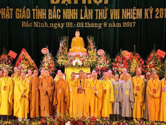 Trọng thể tổ chức Đại hội Phật giáo tỉnh Bắc Ninh lần thứ VIII