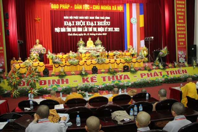 Phiên họp trù bị đại hội Phật giáo tỉnh Thái Bình