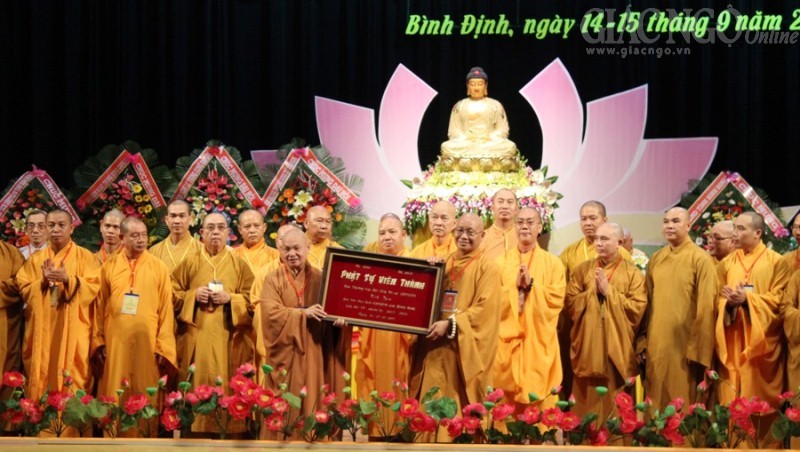 Đại hội Phật giáo tỉnh Bình Định thành công viên mãn