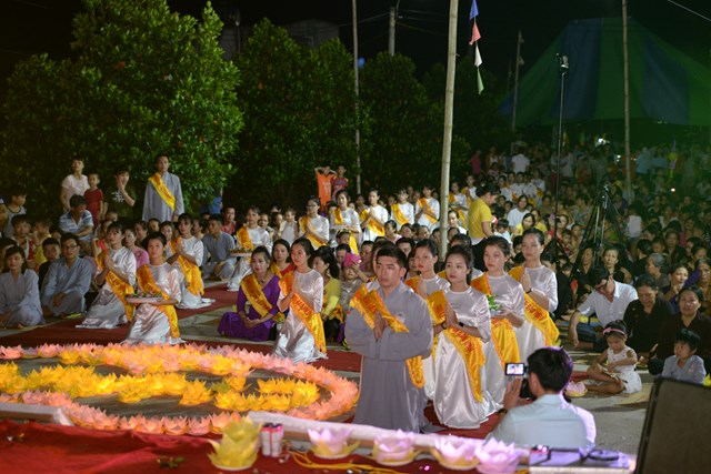 Hải Phòng: Xúc động đại lễ Vu Lan tại chùa Trung Thanh Lang
