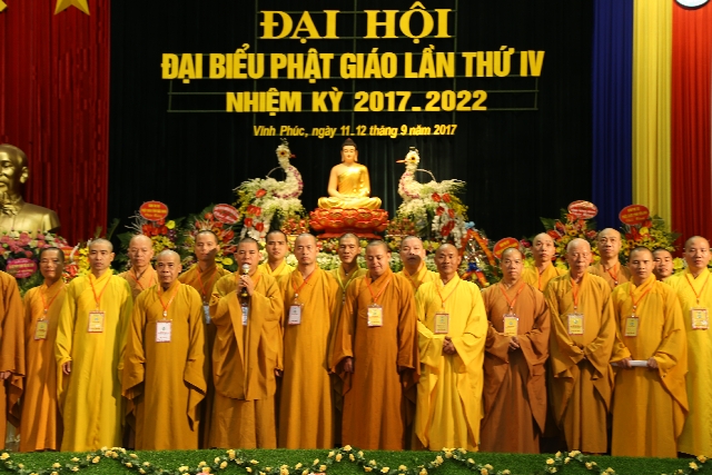 Trọng thể tổ chức Đại hội Phật giáo tỉnh Vĩnh Phúc lần thứ IV