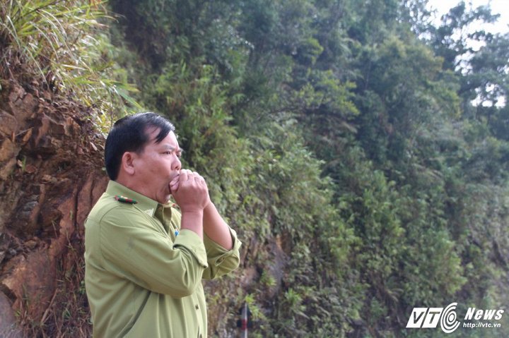 Anh Trương Cảm được mệnh danh là "người gọi chim trời" vì có thể giả tiếng hàng trăm loài chim. (Ảnh: Nguyễn Vương)