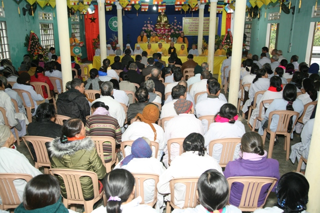 Hội nghị Báo cáo thành quả Đại hội VIII, Tổng kết công tác Phật sự năm 2017 tại huyện A Lưới