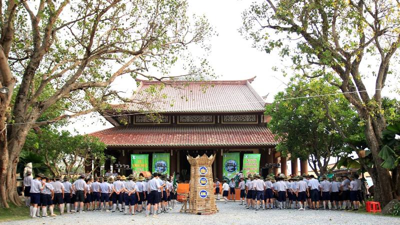Trại Kiền Trắc IX - Phân ban Gia đình Phật tử TP.HCM diễn ra 2 ngày