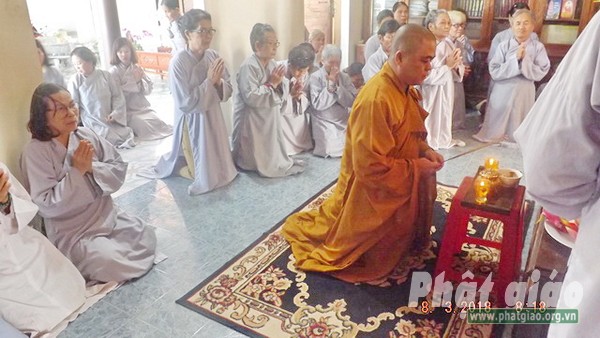 Khánh Hòa: Đạo tràng chùa Long Thạnh khai khóa đầu năm