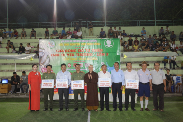 GĐPT TP.Đà Nẵng tổ chức giải bóng đá từ thiện