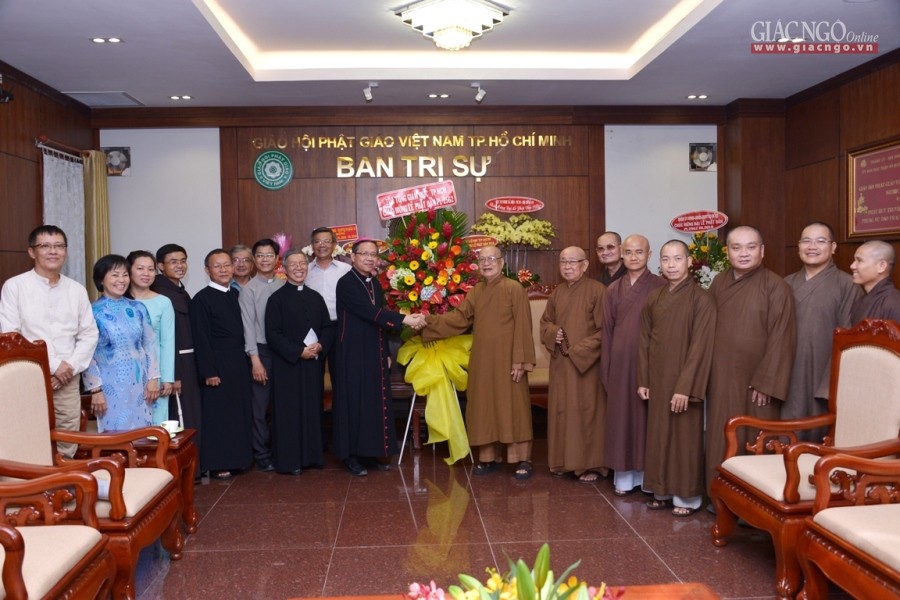 Tổng Giáo phận TP.HCM chúc mừng Phật đản