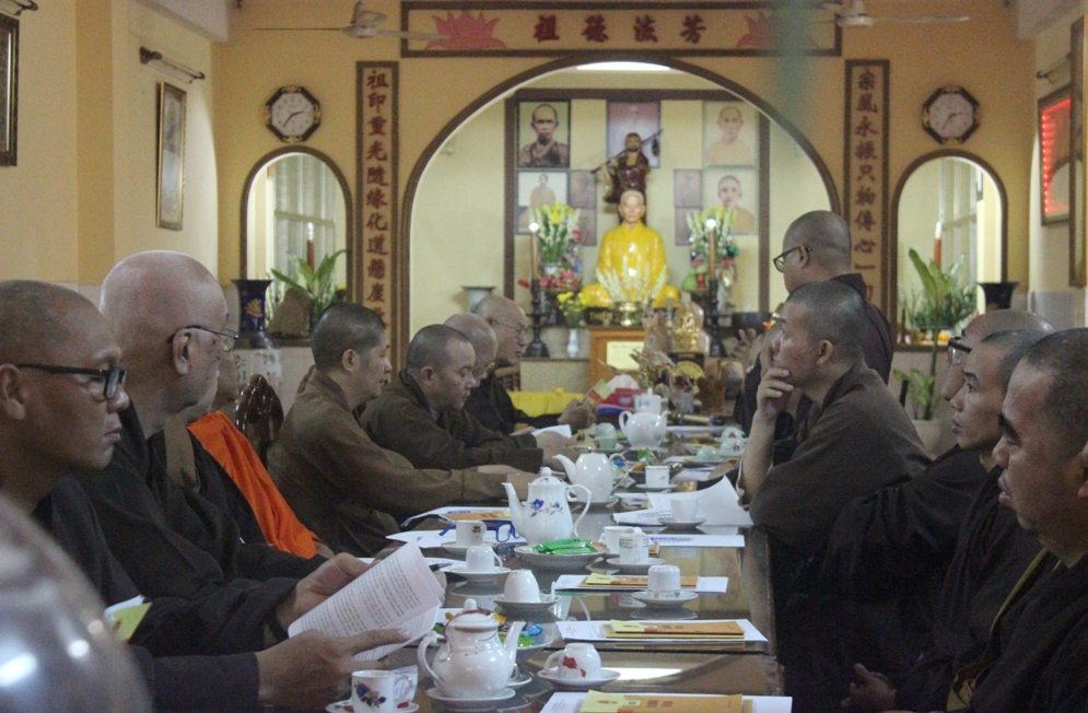 TP.HCM: Phật giáo Q.3 họp sơ kết 6 tháng đầu năm
